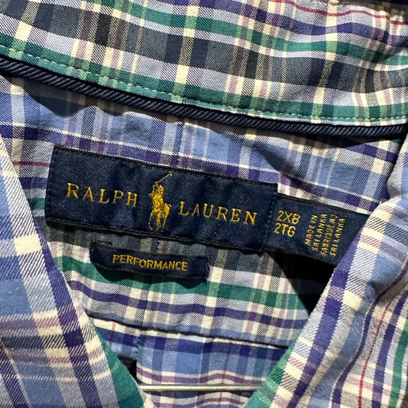 Ralph Lauren Performance Button Down - 2XB - Big and Tall - Picture 3 of 4